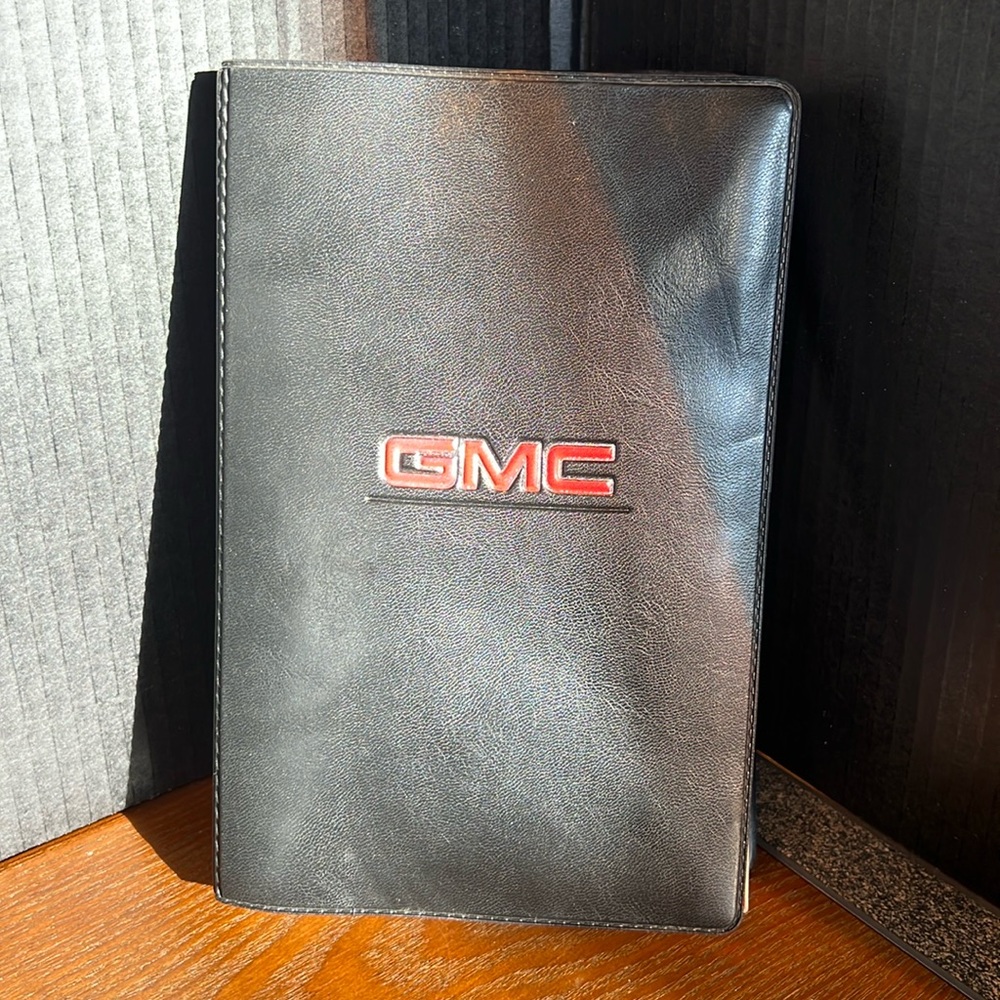 1994 GMC Rally Vandura Owner’s Manual